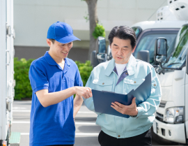 自動車運送業の法人携帯コスト削減導入事例イメージ | 法人携帯コスト削減.com | 株式会社アドバンス モバイル事業部
